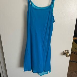 Y2K Vibrant Blue Sleeveless dress